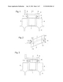 GAS-TURBINE ENGINE WITH VARIABLE STATOR VANES diagram and image