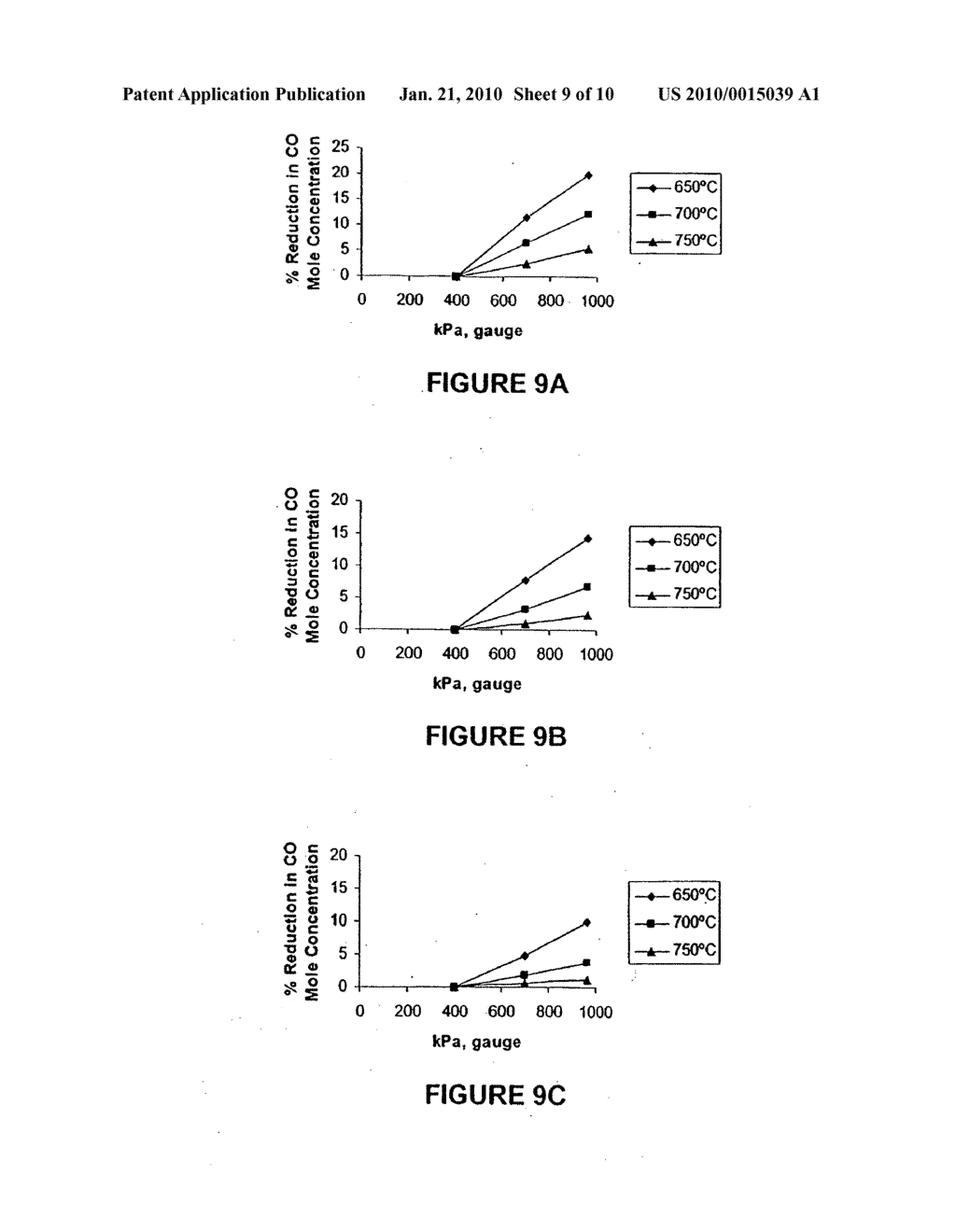 HYDROGEN GENERATION PROCESS USING PARTIAL OXIDATION/STEAM REFORMING - diagram, schematic, and image 10