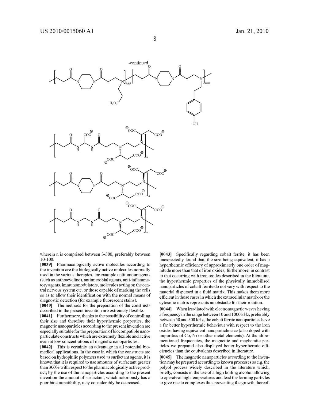 Magnetic Nanoparticles for the Application in Hyperthermia, Preparation Thereof and Use in Constructs Having a Pharmacological Application - diagram, schematic, and image 10