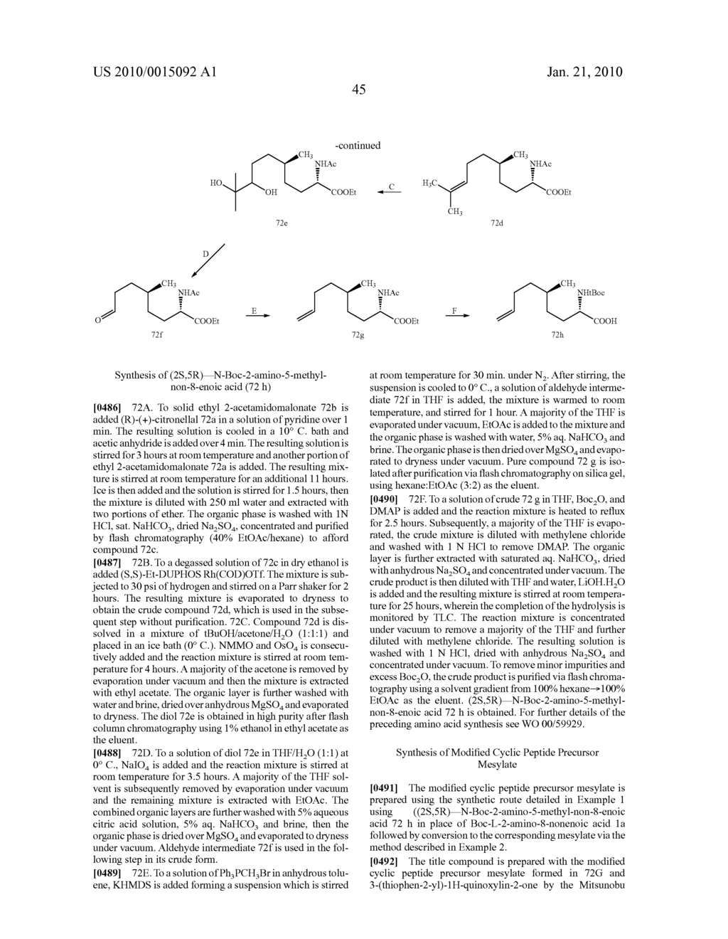 QUINOXALINYL MACROCYCLIC HEPATITIS C SERINE PROTEASE INHIBITORS - diagram, schematic, and image 46