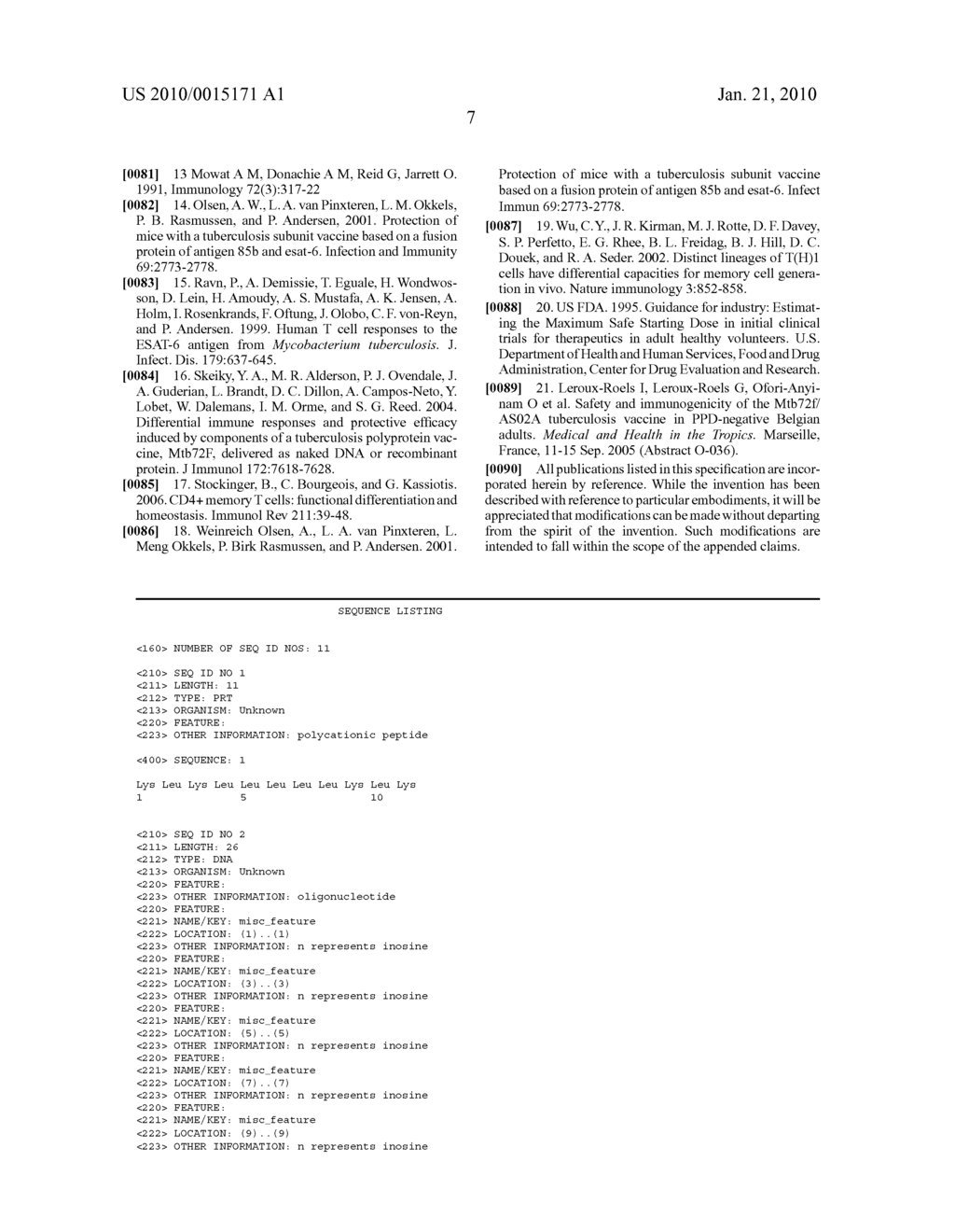 VACCINES COMPRISING TB 10.4 - diagram, schematic, and image 11