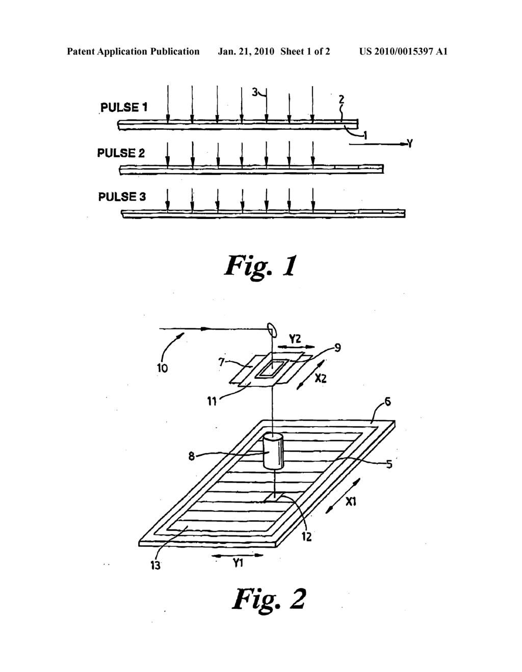 METHOD AND TOOL FOR PATTERNING THIN FILMS ON MOVING SUBSTRATES - diagram, schematic, and image 02