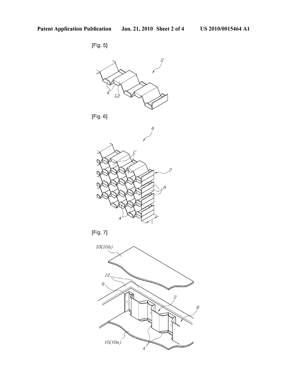 HONEYCOMB CORE, AND CONNECTION PIECE AND SANDWICH PANEL FOR THE SAME - diagram, schematic, and image 03