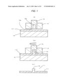 METHOD OF AND A DEVICE FOR FORMING A PROJECTION ON A METAL MEMBER AND A METAL PART PROCESSED BY THE METHOD OF FORMING A PROJECTION diagram and image