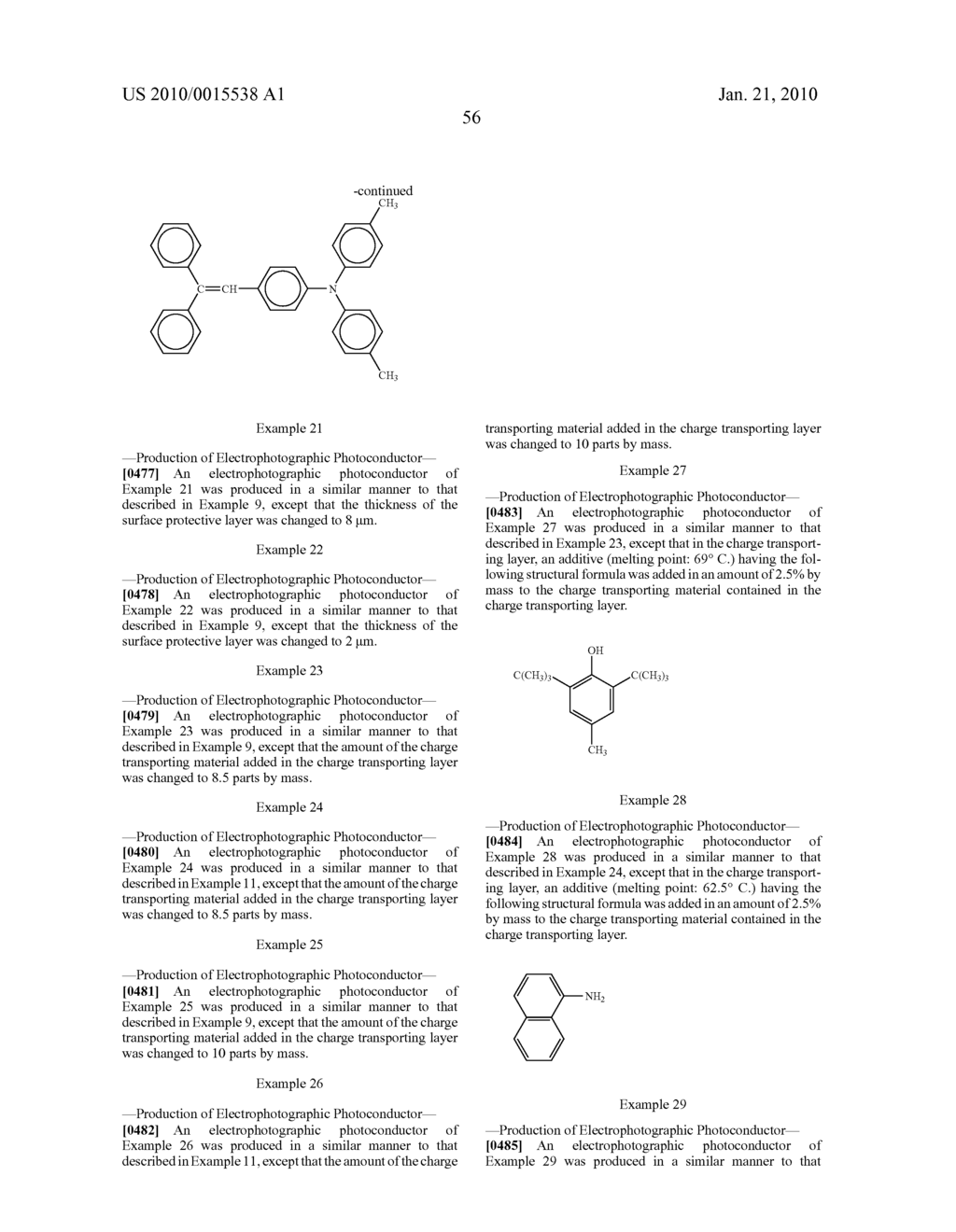 ELECTROPHOTOGRAPHIC PHOTOCONDUCTOR, IMAGE FORMING APPARATUS USING THE SAME, AND PROCESS CARTRIDGE - diagram, schematic, and image 64