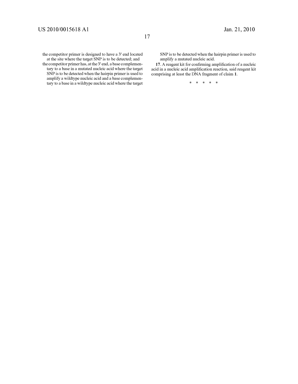 DNA FRAGMENT USED AS ATTACHED TO 5' END OF PRIMER USED IN NUCLEIC ACID AMPLIFICATION REACTION AND USE OF DNA FRAGMENT - diagram, schematic, and image 30