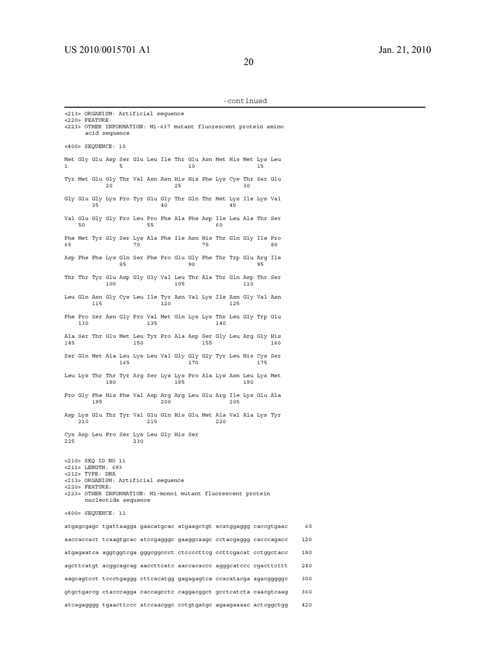 NOVEL FLUORESCENT PROTEINS AND METHODS FOR USING SAME - diagram, schematic, and image 28