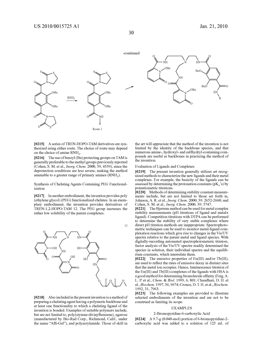 LUMINESCENT 1-HYDROXY-2-PYRIDINONE CHELATES OF LANTHANIDES - diagram, schematic, and image 31