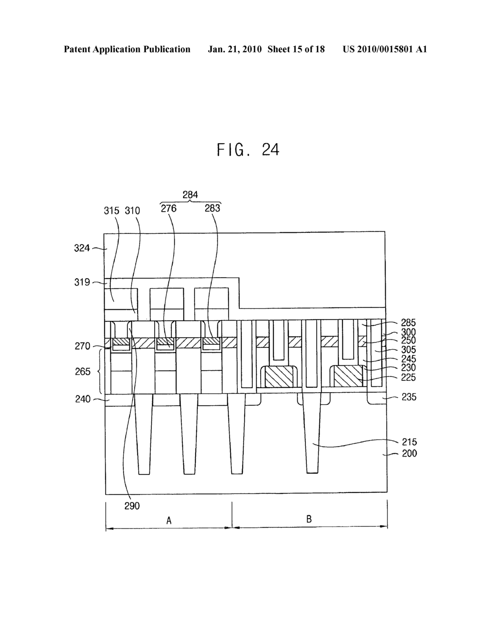 Method of forming a seam-free tungsten plug - diagram, schematic, and image 16