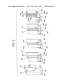 END CAP, SOCKET, AND ADAPTORS FOR USE WITH A LAMP diagram and image