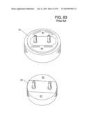 END CAP, SOCKET, AND ADAPTORS FOR USE WITH A LAMP diagram and image