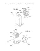 END CAP, SOCKET, AND ADAPTORS FOR USE WITH A LAMP diagram and image