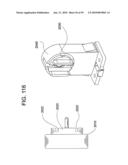 END CAP, SOCKET, AND ADAPTORS FOR USE WITH A LAMP diagram and image