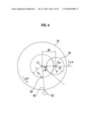 Processing end point detection method, polishing method,and polishing apparatus diagram and image