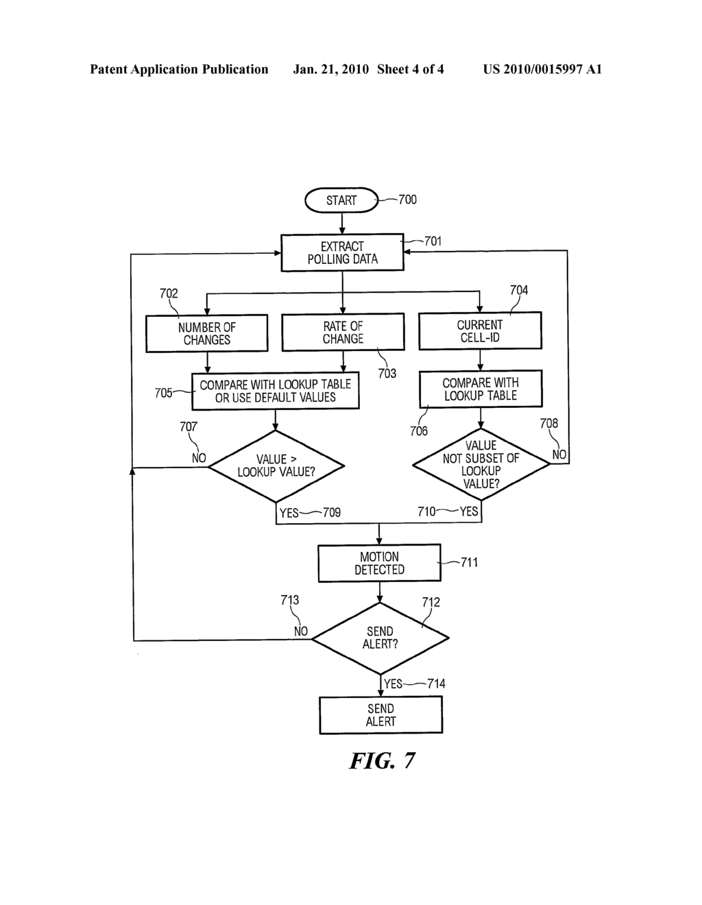 POSITION DETERMINATION AND MOVEMENT DETERMINATION BY MOBILE TERMINAL - diagram, schematic, and image 05