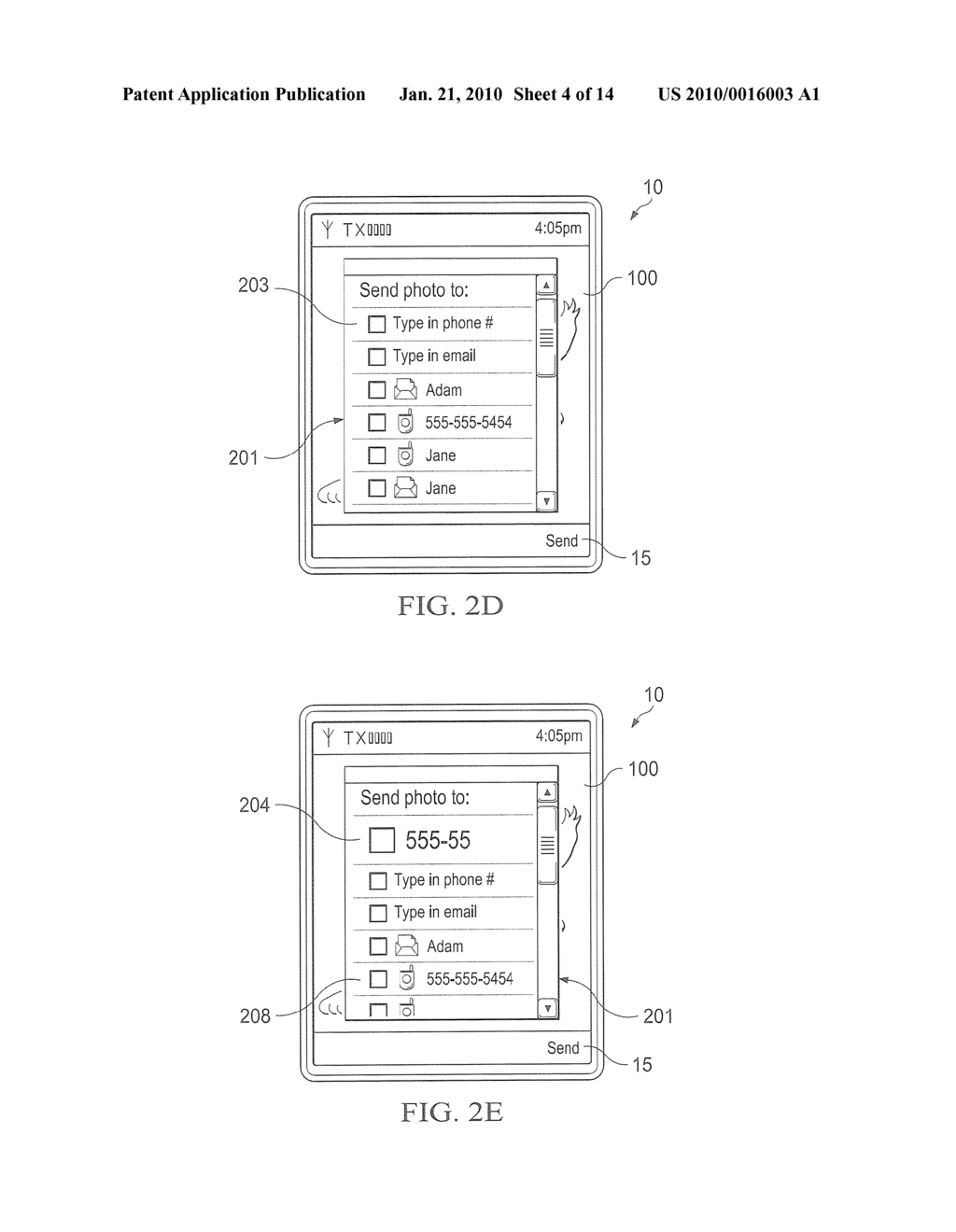 SYSTEM AND METHOD FOR ALLOWING A USER TO OPT FOR AUTOMATIC OR SELECTIVELY SENDING OF MEDIA - diagram, schematic, and image 05