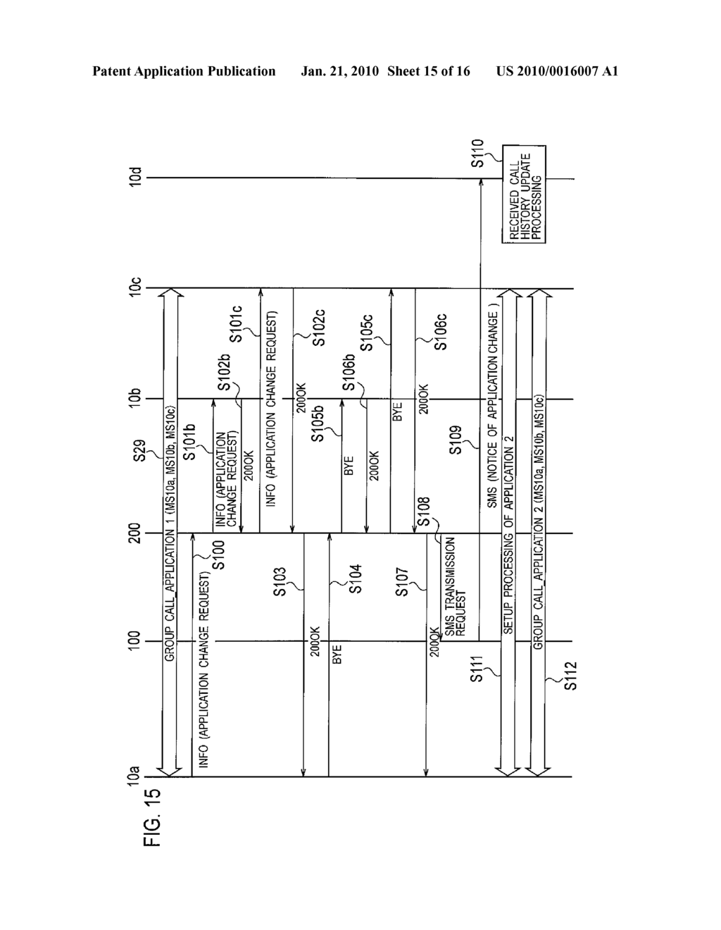 Mobile Phone Terminal, Server, and Group Call System - diagram, schematic, and image 16