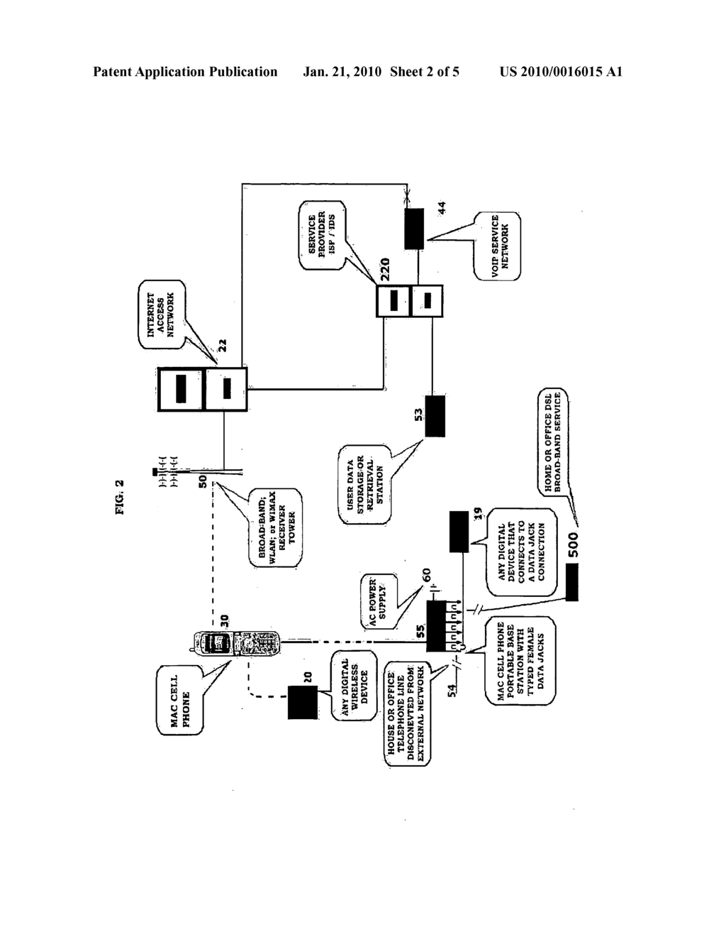 Multiple access communications cell phone (MAC cell phone) - diagram, schematic, and image 03