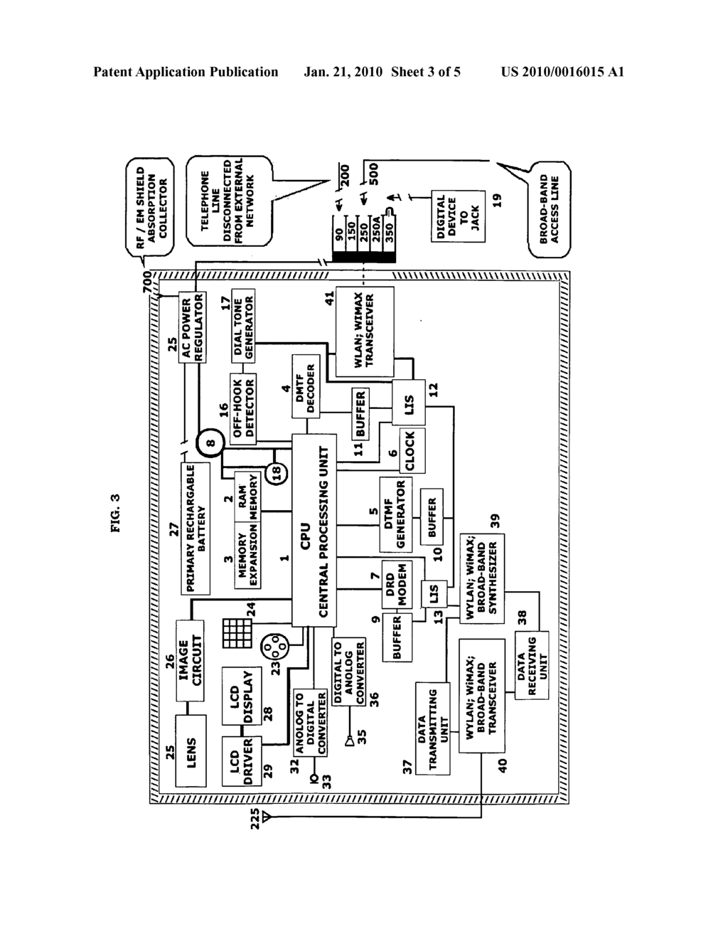 Multiple access communications cell phone (MAC cell phone) - diagram, schematic, and image 04