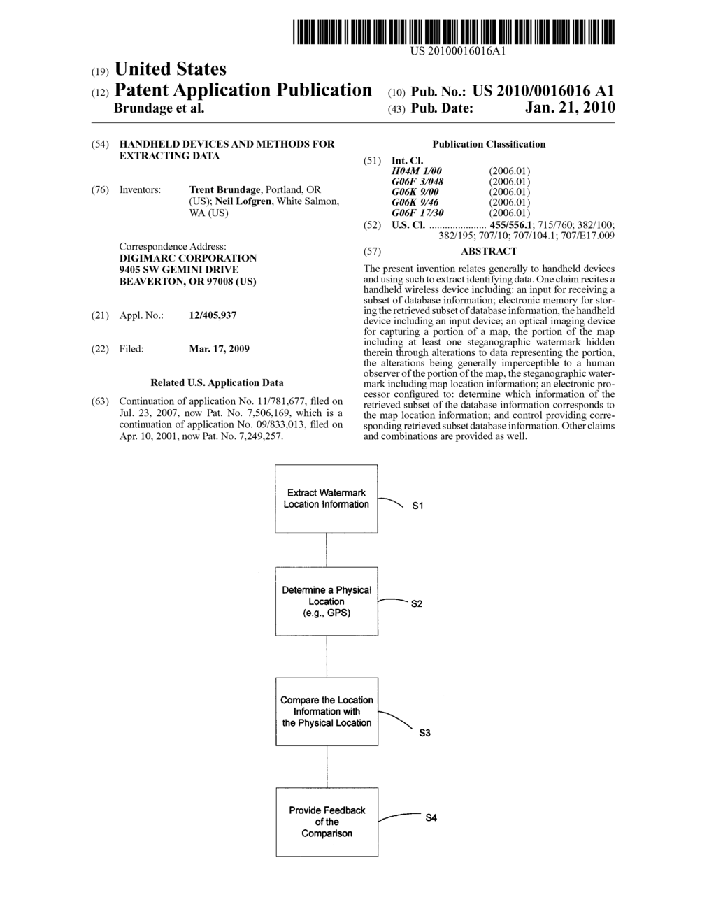 Handheld Devices and Methods for Extracting Data - diagram, schematic, and image 01