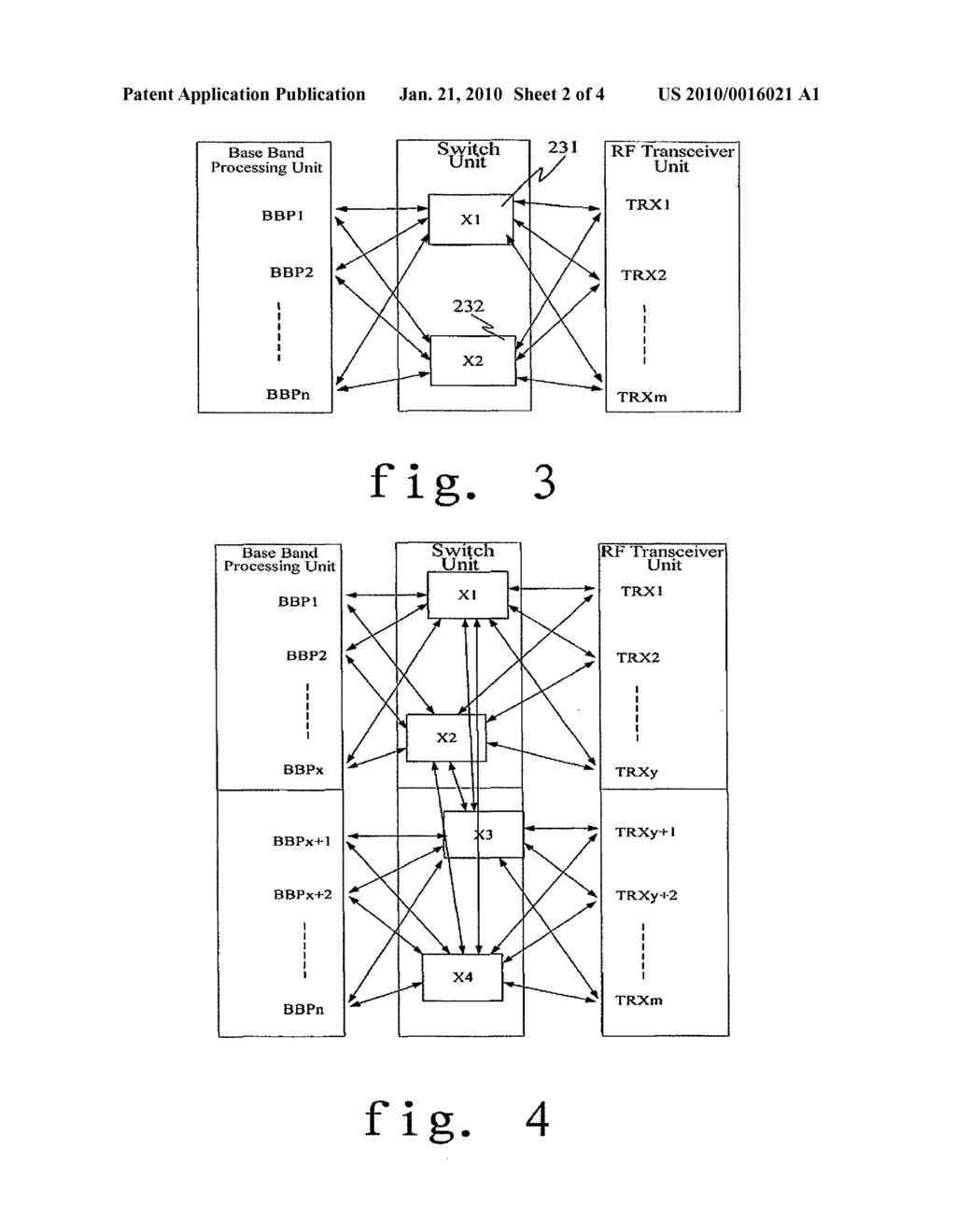 BASE BAND PROCESSING MODULE N+M BACKUP METHOD BASED ON SWITCHING AND DEVICE THEREOF - diagram, schematic, and image 03