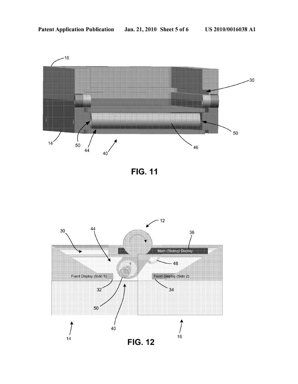 PORTABLE COMMUNICATION DEVICE HAVING AN OPEN CHANNEL HINGE ASSEMBLY - diagram, schematic, and image 06