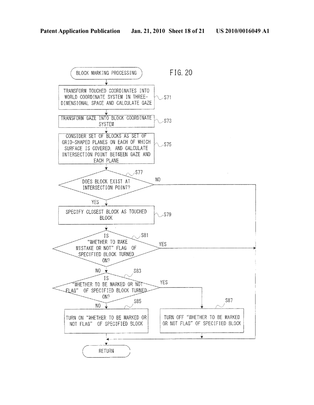 THREE-DIMENSIONAL PUZZLE GAME APPARATUS AND PROGRAM PRODUCT - diagram, schematic, and image 19