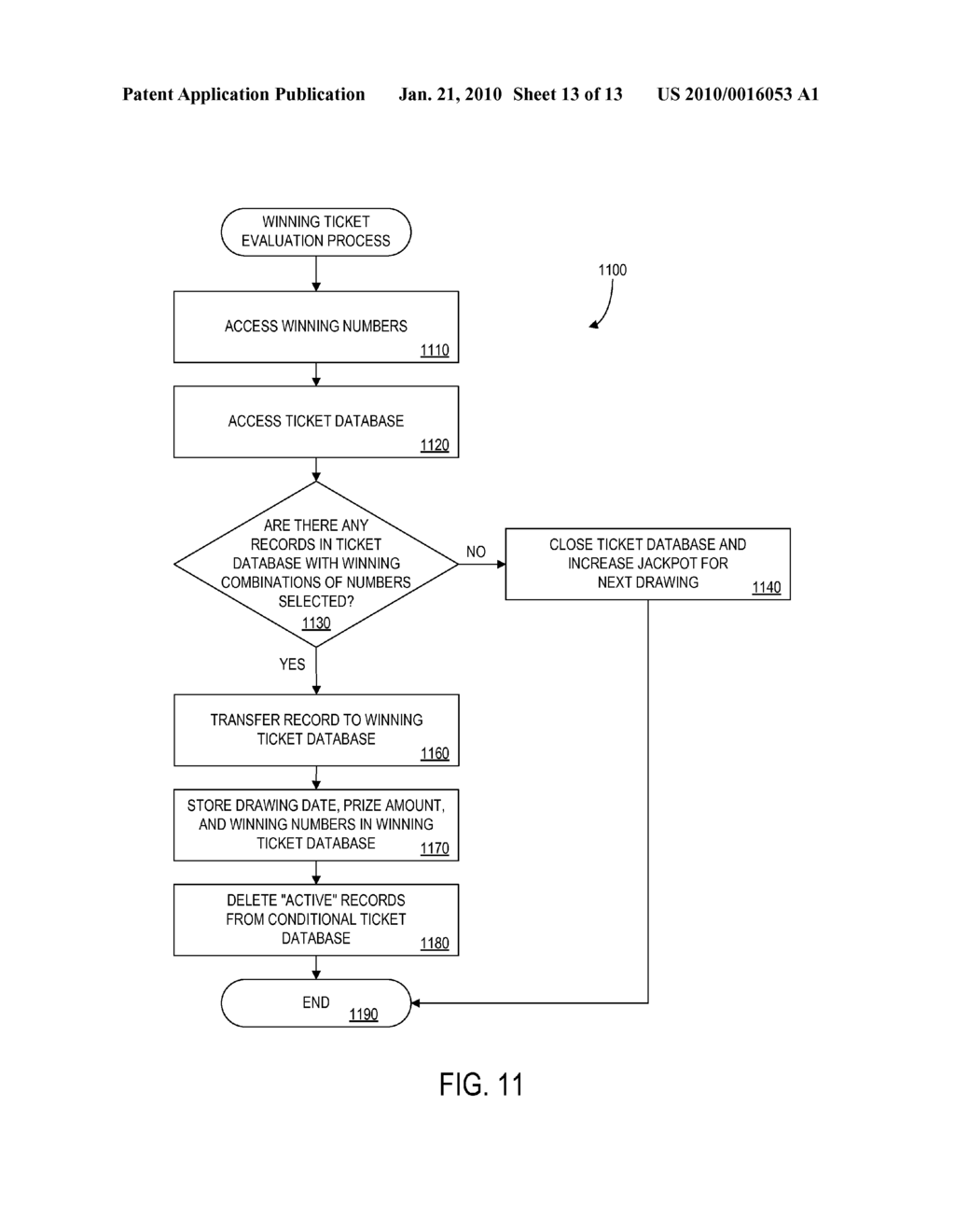 PRODUCTS AND PROCESSES FOR APPLYING CONDITIONS TO A LOTTERY ENTRY - diagram, schematic, and image 14