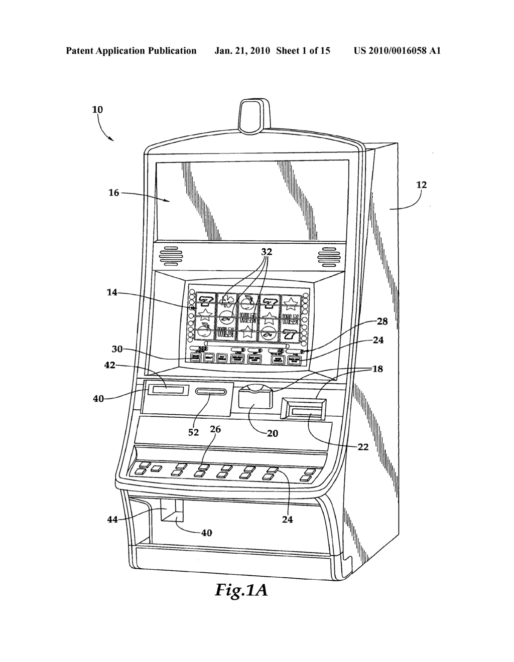 WAGERING GAME WITH MULTIPLE REELS FORMING MULTIPLE SYMBOL ARRAYS - diagram, schematic, and image 02