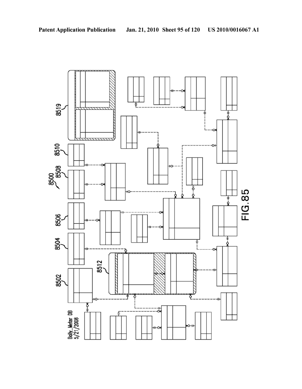 NETWORKED GAMING SYSTEM WITH ENTERPRISE ACCOUNTING METHODS AND APPARATUS - diagram, schematic, and image 96