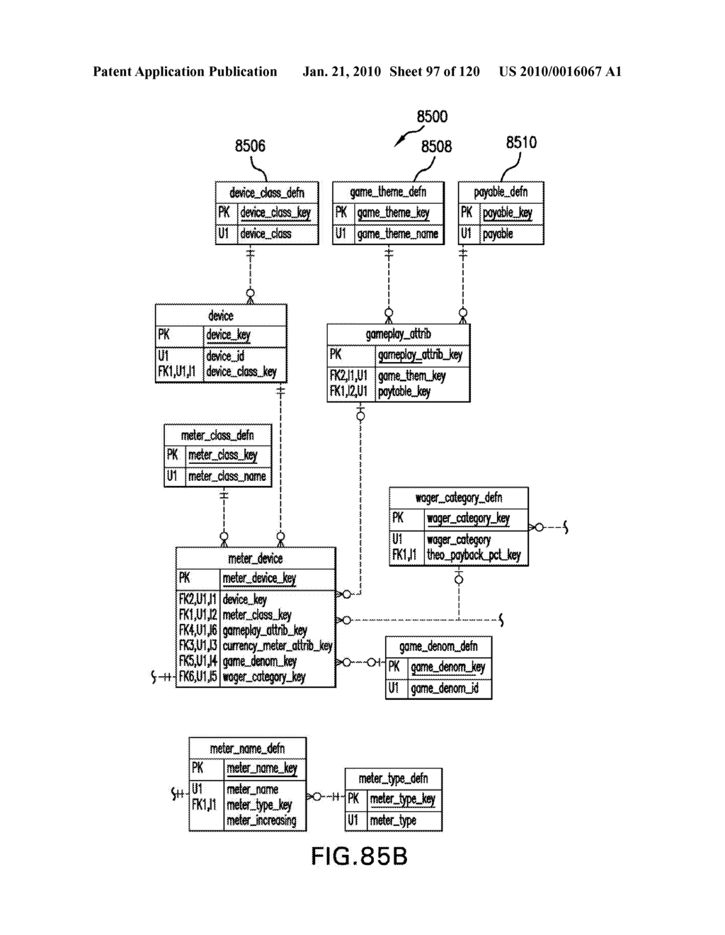 NETWORKED GAMING SYSTEM WITH ENTERPRISE ACCOUNTING METHODS AND APPARATUS - diagram, schematic, and image 98