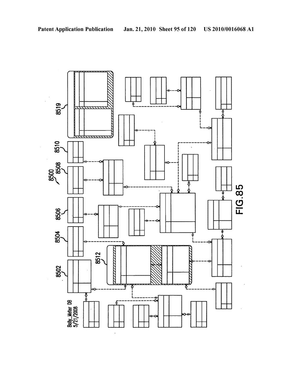 NETWORKED GAMING SYSTEM WITH ENTERPRISE ACCOUNTING METHODS AND APPARATUS - diagram, schematic, and image 96