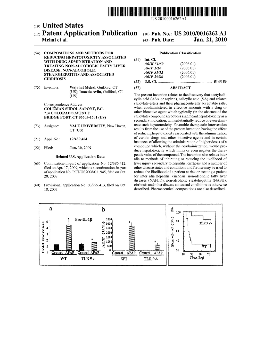 Compositions and methods for reducing hepatotoxicity associated with drug administration and treating non-alcoholic fatty liver disease, non-alcoholic steatohepatitis and associated cirrhosis - diagram, schematic, and image 01