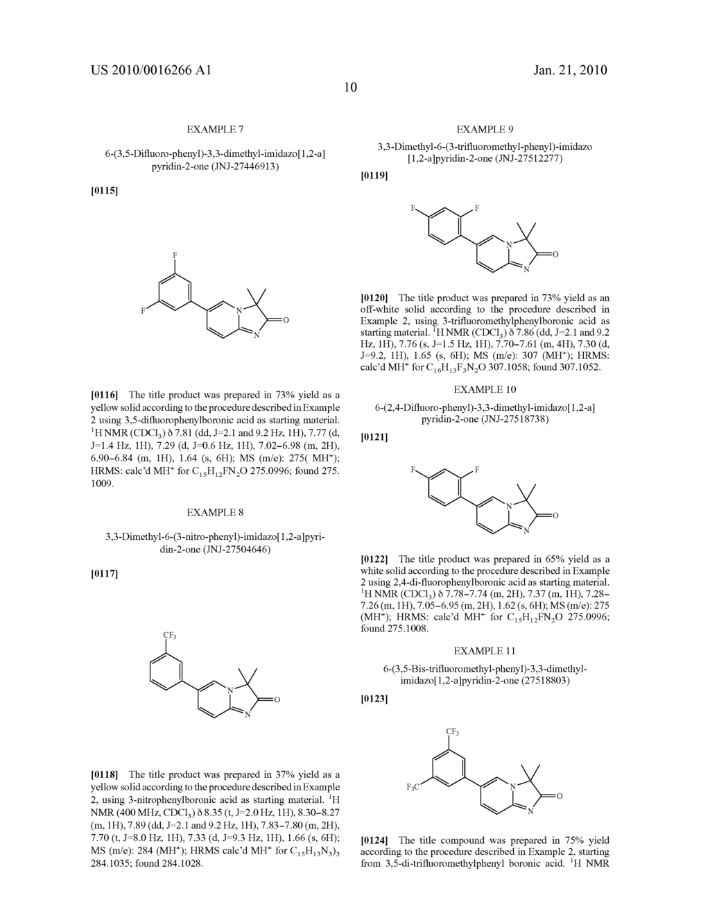 Pyridine Imidazoles and Aza-indoles as Progesterone Receptor Modulators - diagram, schematic, and image 11