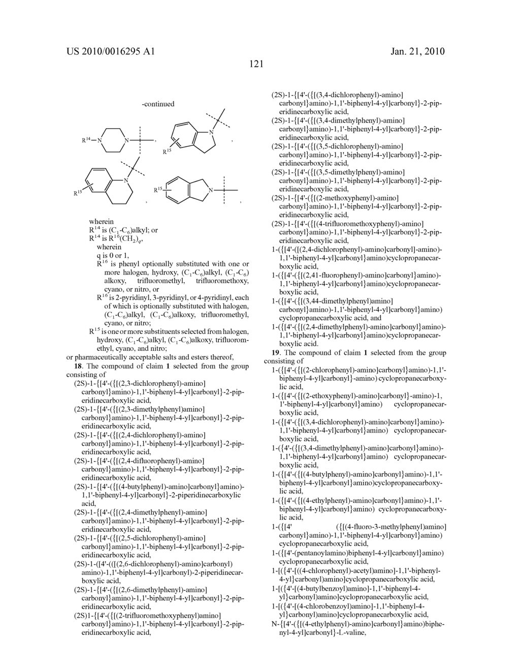 Preparation and Use of Biphenyl Amino Acid Derivatives for the Treatment of Obesity - diagram, schematic, and image 122