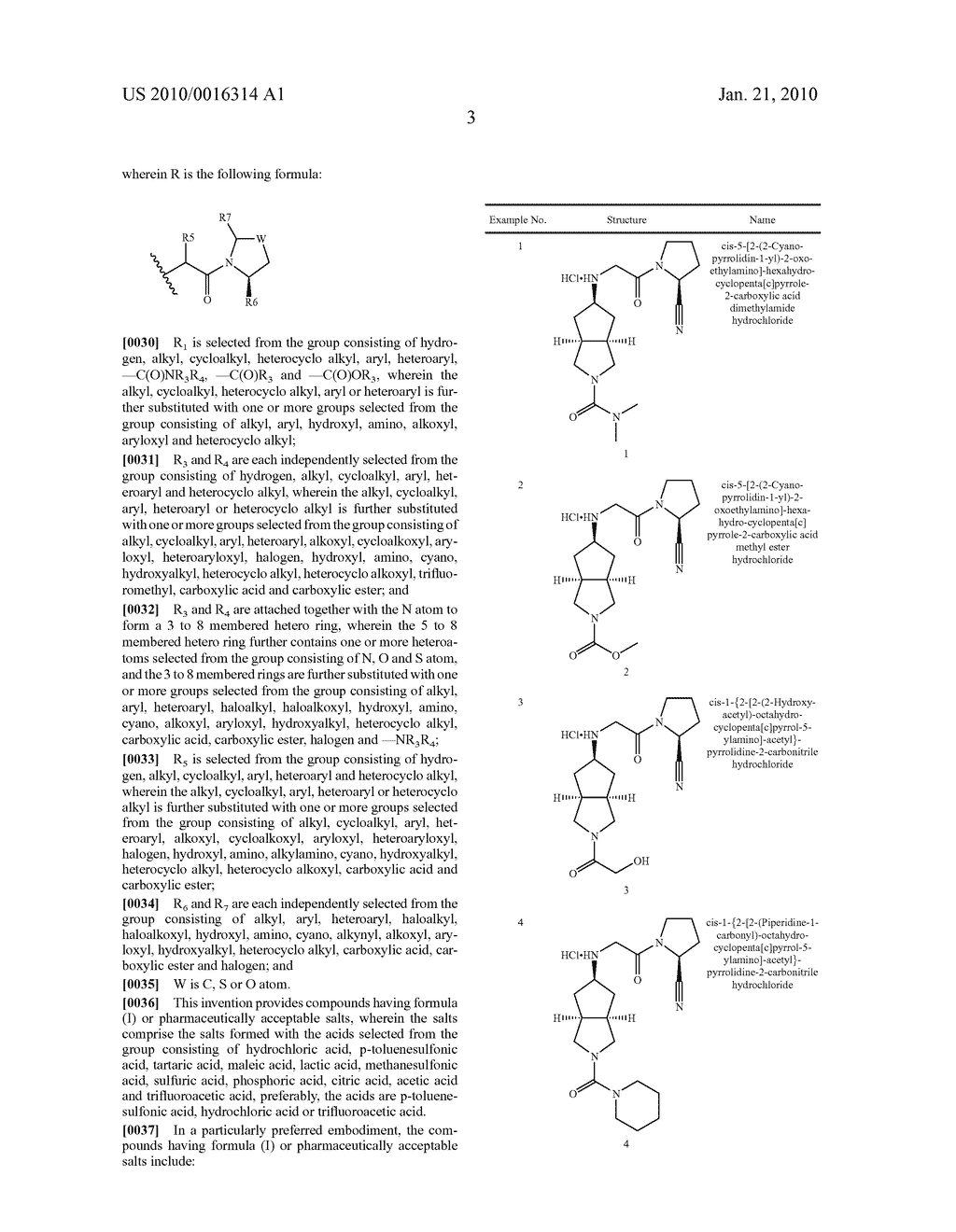 DERIVATIVES OF AZABICYCLO OCTANE, THE METHOD OF MAKING THEM AND THE USES THEREOF AS INHIBITORS OF DIPEPTIDYL PEPTIDASE IV - diagram, schematic, and image 04