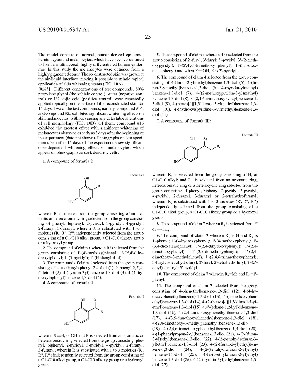 SERIES OF SKIN WHITENING (LIGHTENING) COMPOUNDS - diagram, schematic, and image 31