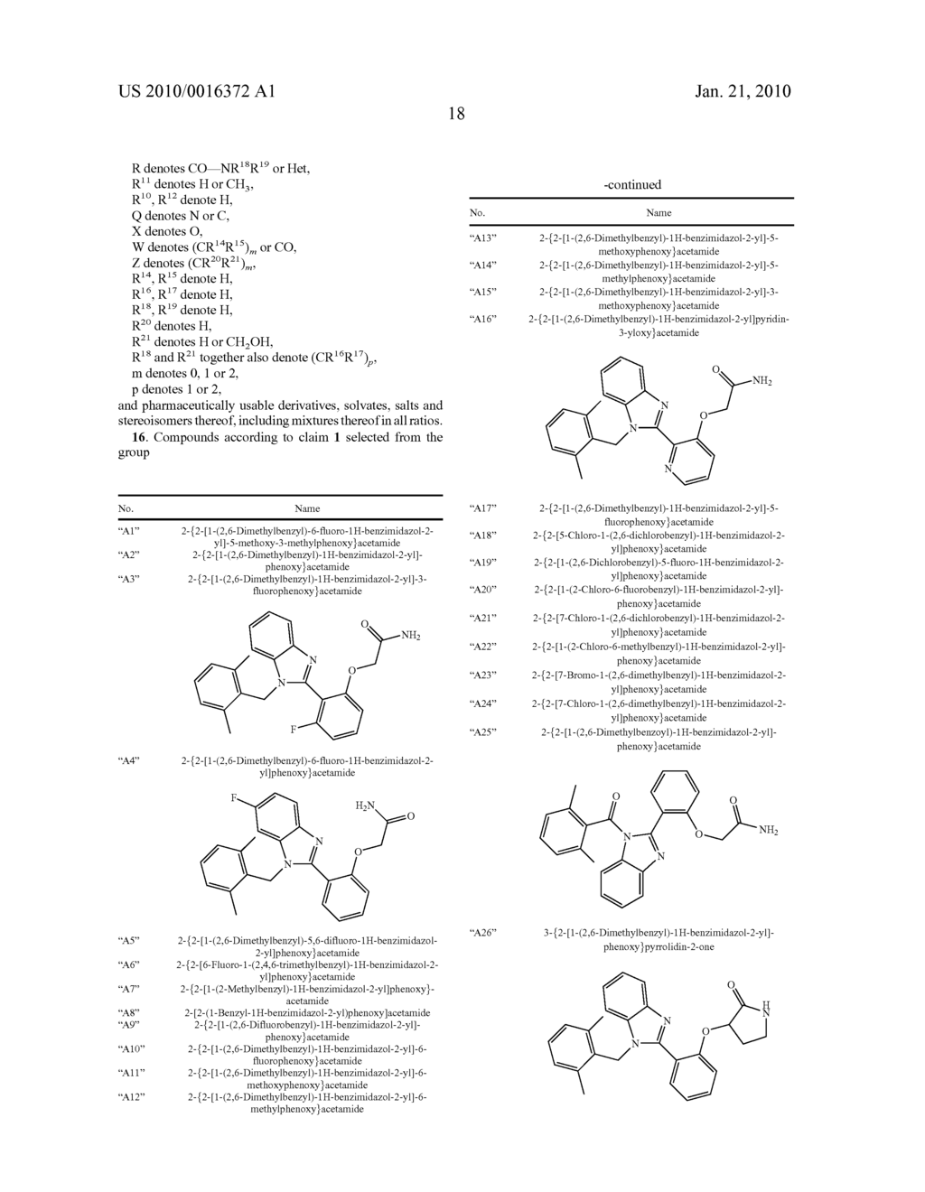 Benzimidazole Derivatives - diagram, schematic, and image 19