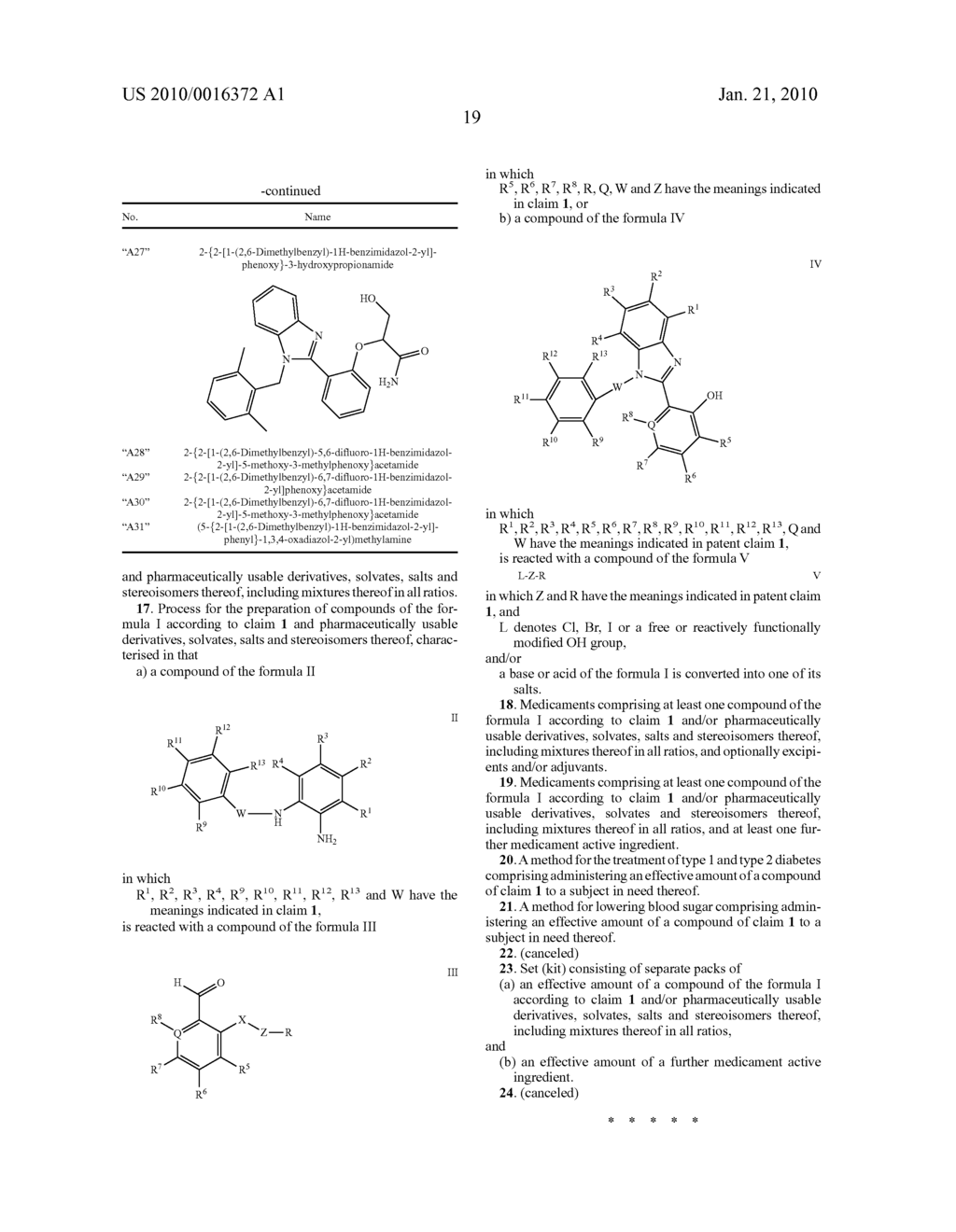 Benzimidazole Derivatives - diagram, schematic, and image 20
