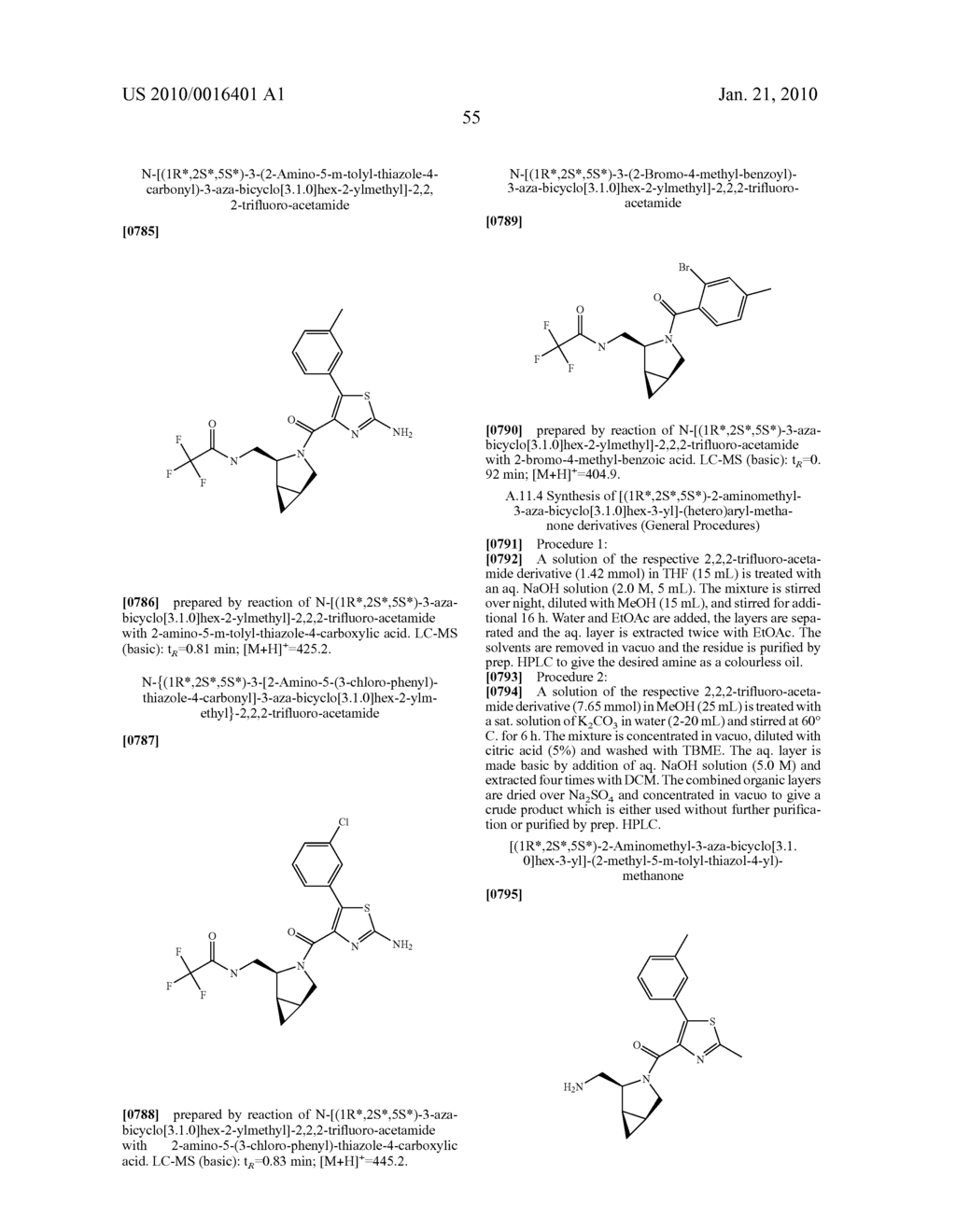 3-AZA-BICYCLO[3.1.0]HEXANE DERIVATIVES - diagram, schematic, and image 56