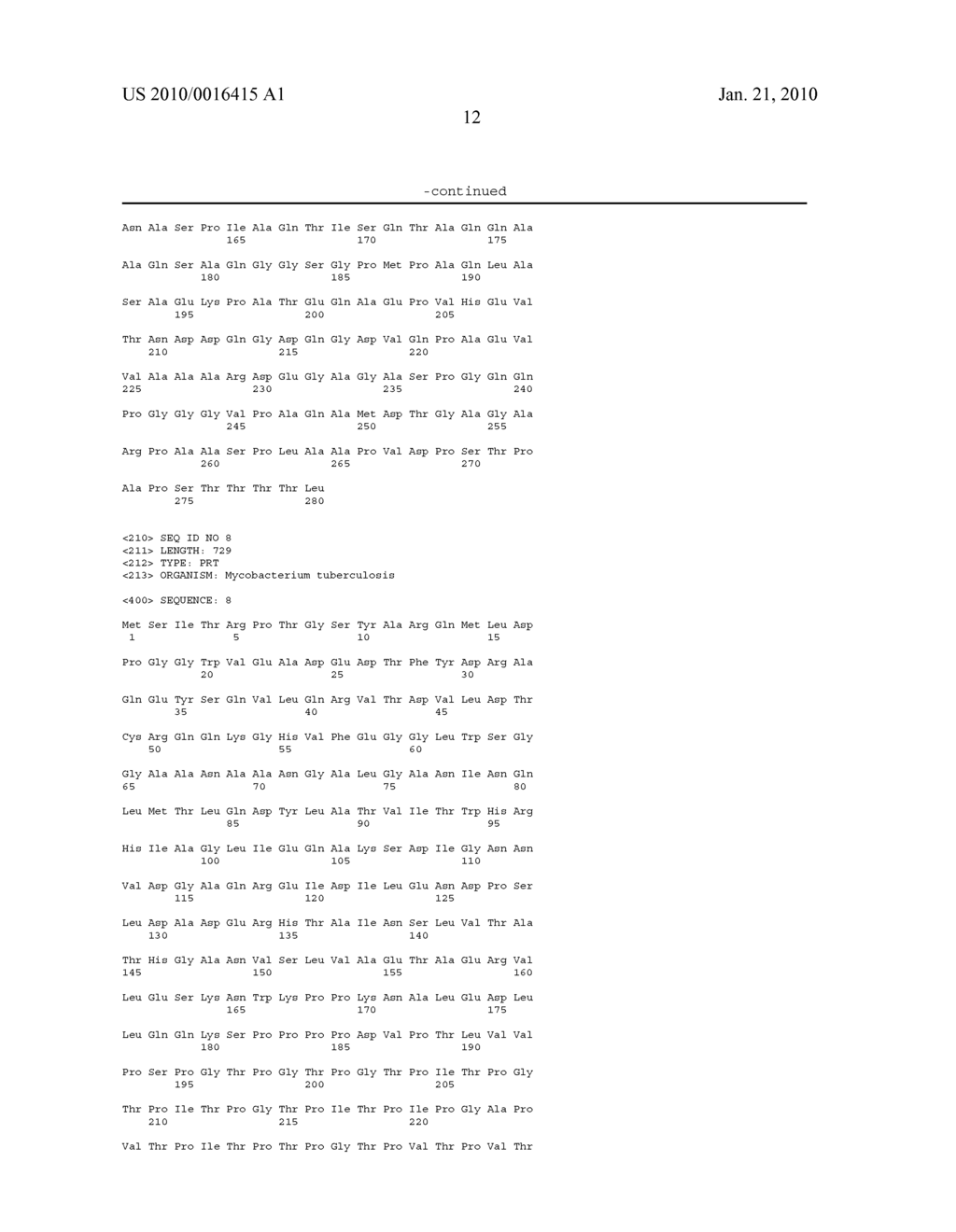 Proteins Expressed by Mycobacterium Tuberculosis and not by BCG and their use as Diagnostic Reagents and Vaccines - diagram, schematic, and image 21