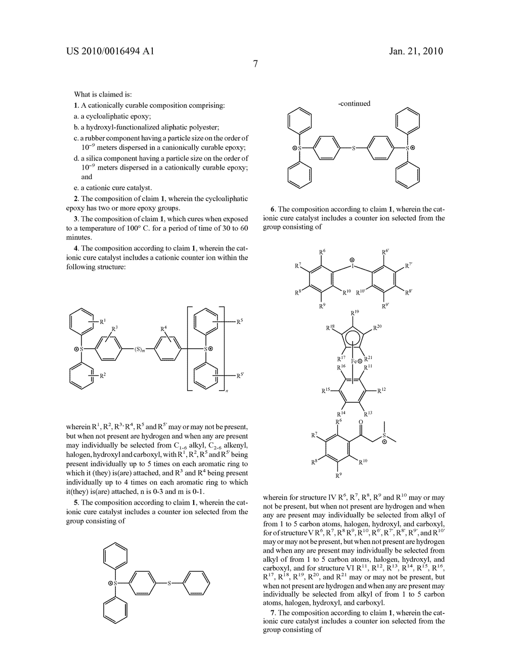 LOW TEMPERATURE, CATIONICALLY CURABLE COMPOSITIONS WITH IMPROVED CURE SPEED AND TOUGHNESS - diagram, schematic, and image 08