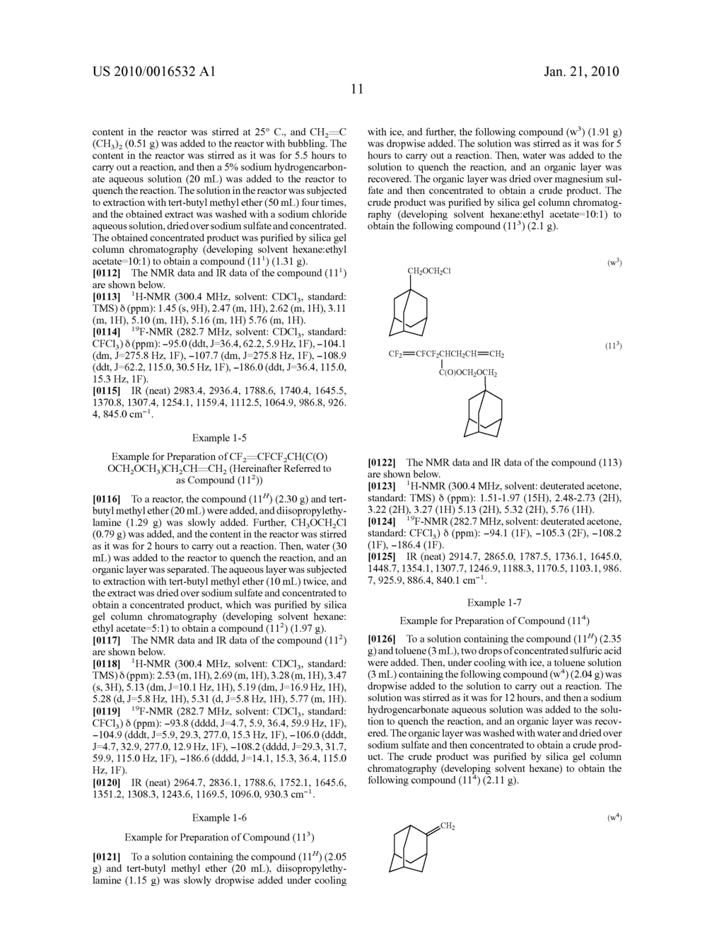 NOVEL FLUORINATED COMPOUND, FLUOROPOLYMER AND METHOD FOR PRODUCING THE COMPOUND - diagram, schematic, and image 12