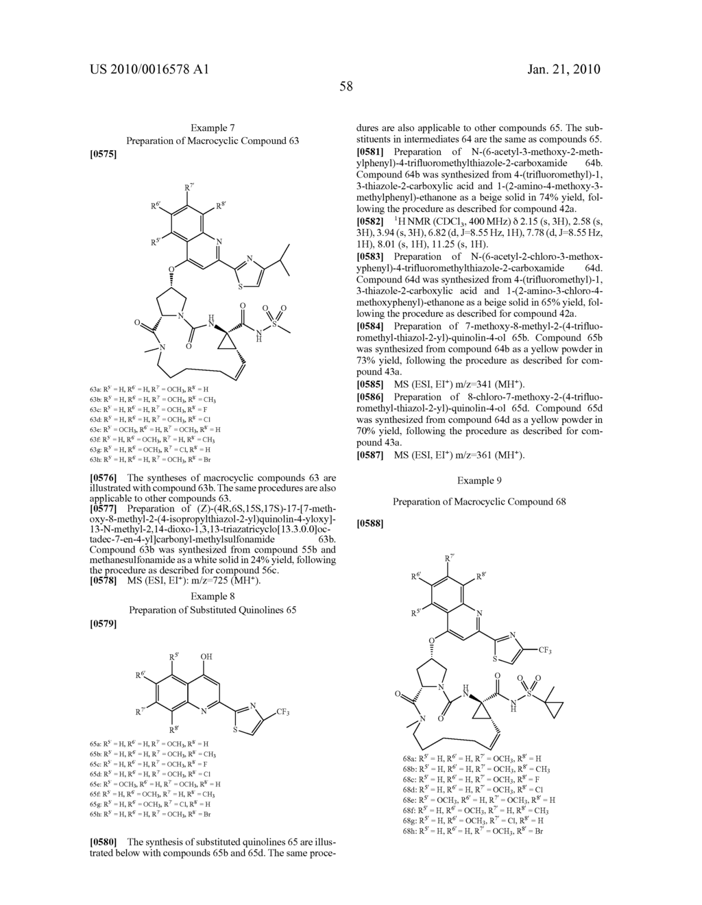 MACROCYCLIC SERINE PROTEASE INHIBITORS - diagram, schematic, and image 59