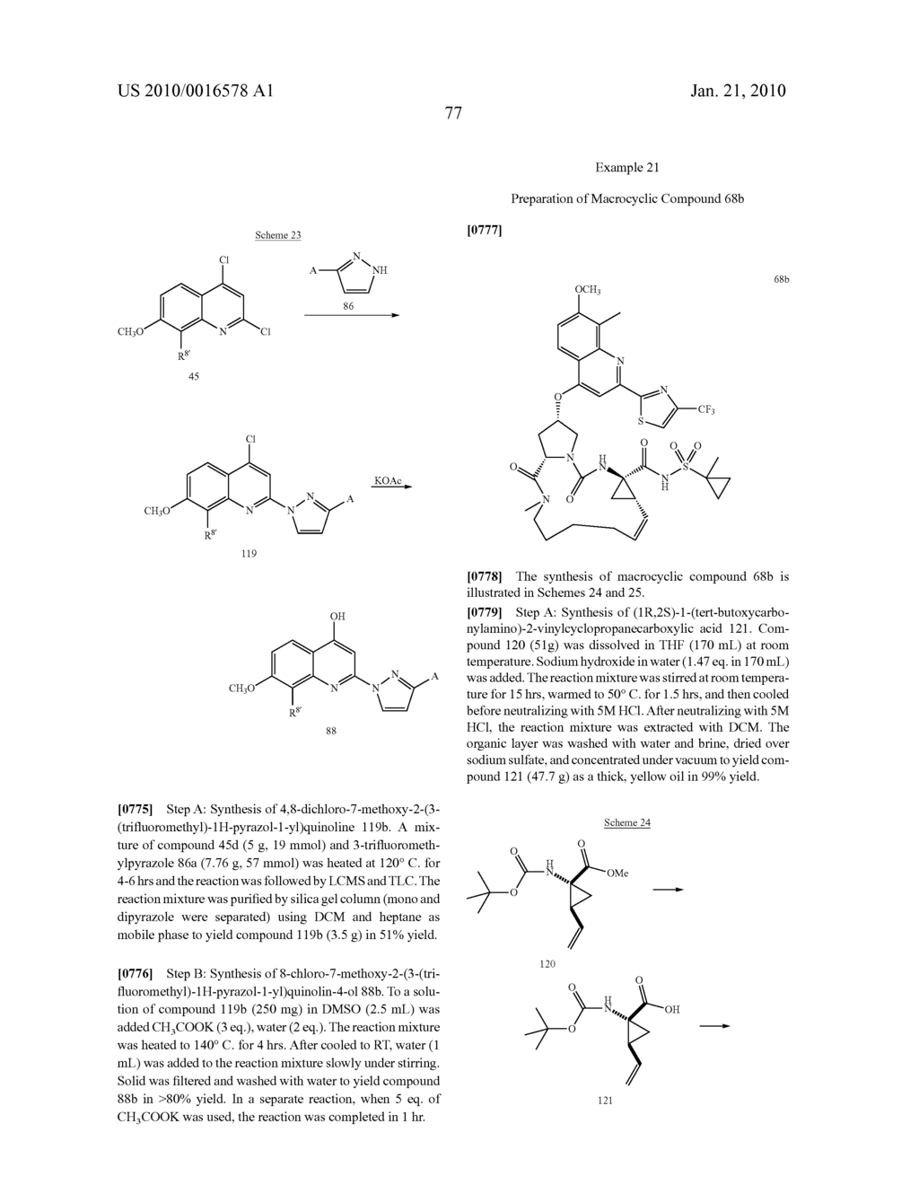 MACROCYCLIC SERINE PROTEASE INHIBITORS - diagram, schematic, and image 78