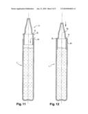 VIAL FOR RECEIVING A PREDEFINED DOSE OF A LIQUID diagram and image