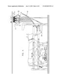 ASSEMBLY OF A MILKING ROBOT WITH A MILKING ROBOT FEEDING PLACE, AND A DEVICE FOR GRIPPING AND DISPLACING MATERIAL diagram and image