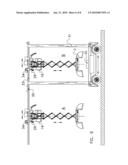 ASSEMBLY OF A MILKING ROBOT WITH A MILKING ROBOT FEEDING PLACE, AND A DEVICE FOR GRIPPING AND DISPLACING MATERIAL diagram and image