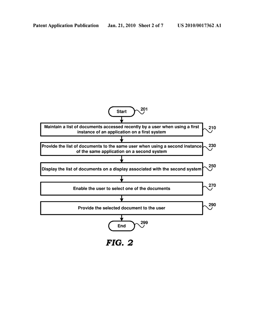 SIMPLIFYING ACCESS TO DOCUMENTS ACCESSED RECENTLY IN A REMOTE SYSTEM - diagram, schematic, and image 03