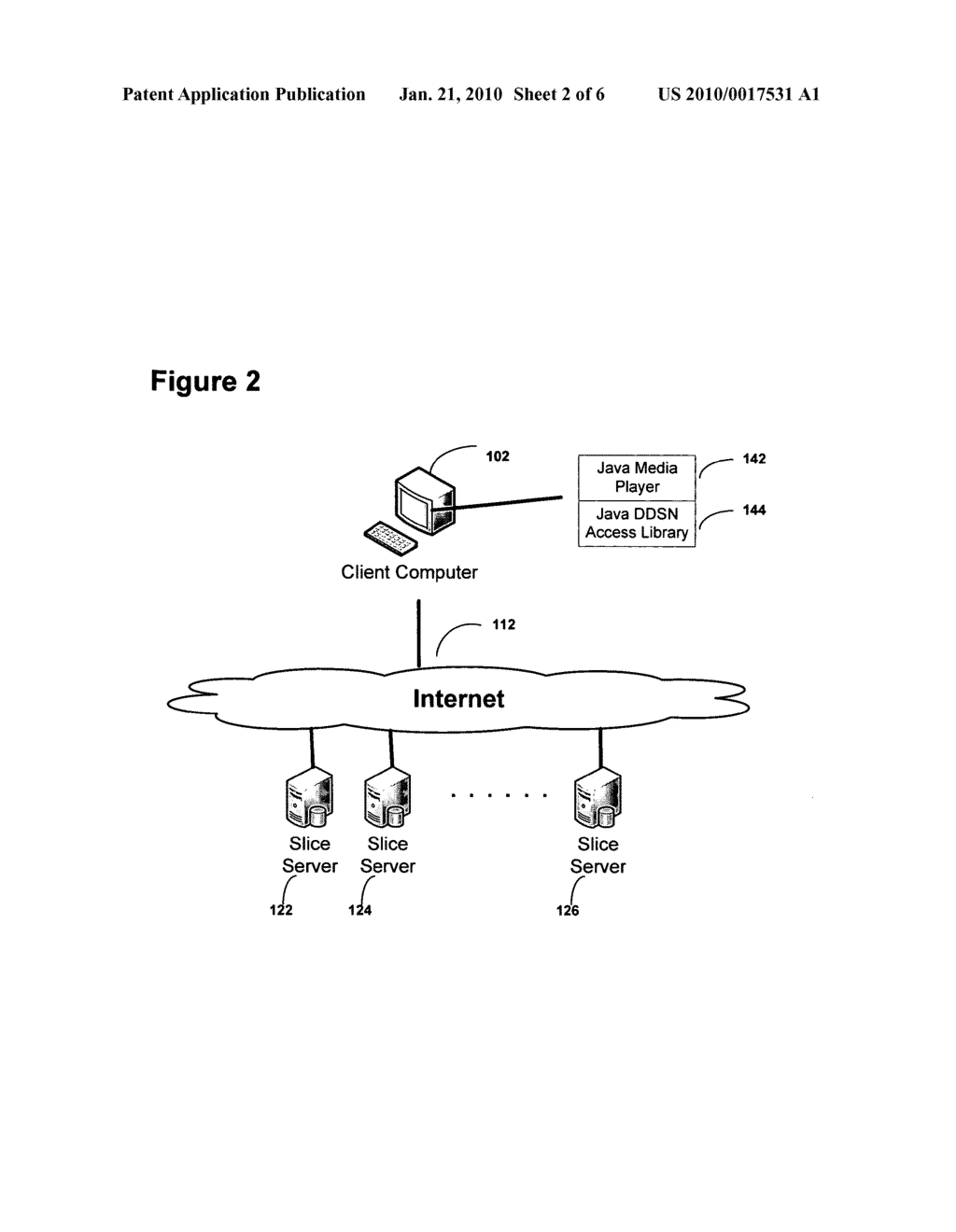 Streaming media software interface to a dispersed data storage network - diagram, schematic, and image 03